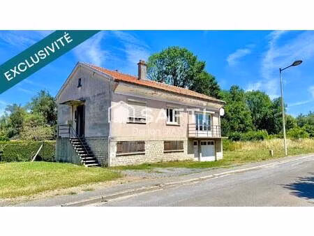 plain-pied lumineux avec sous-sol  3 chambres à pierrepont