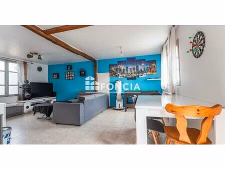 belle maison de 67m2 loi carrez en 3-4 pièces duplex et 78 50m2 au sol avec 400m2 de terra