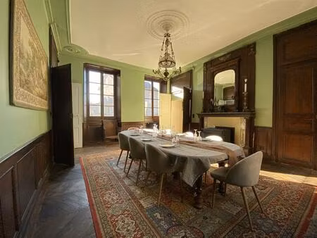 à vendre - maison de maître 1813 – charme et rénovation complète – centre de felletin (23.