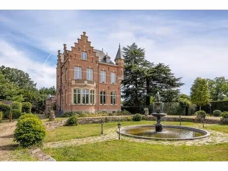 sint-katelijne-waver - kasteelvilla met gastenverblijf  siertuin en boomgaard