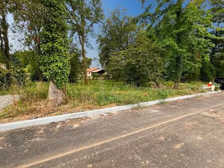 saint paul les dax - terrain viabilisé de 646m2