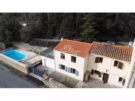 maison en pierre rénovée- 11350 cucugnan -france
