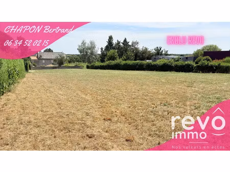 vente terrain 1550 m² lys-haut-layon (49560)