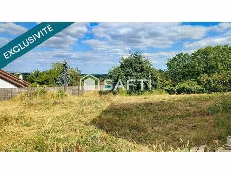 vente terrain 830 m² plesnois (57140)
