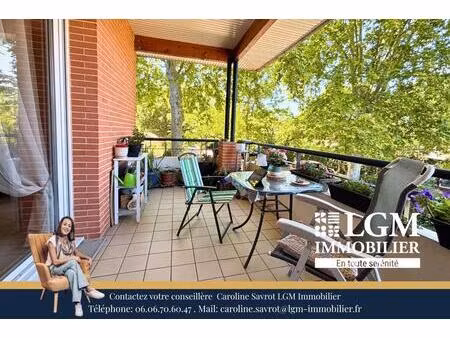 à vendre – gagnac sur garonne 31150 - bel appartement 3 chambres d'environ 84 m² dans...