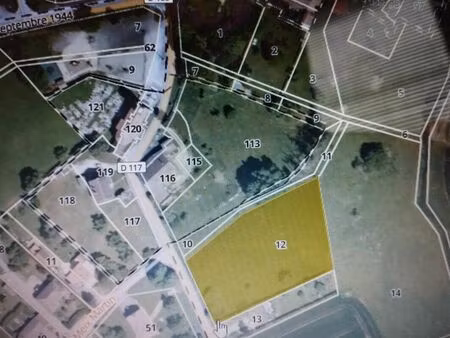 vente terrain 2200 m² la villeneuve-bellenoye-et-la-maize (70240)