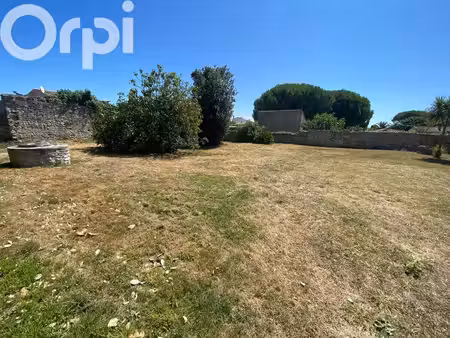 rare à la vente – terrain constructible viabilisé côté est de l’île d’oléron