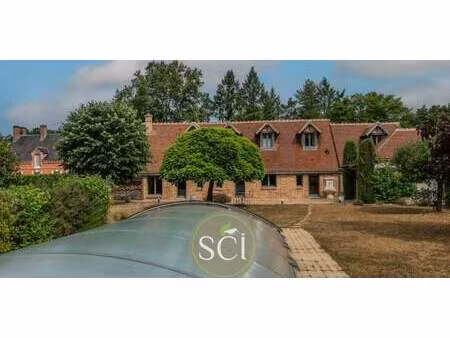 propriété avec piscine et jardin chaon (41)