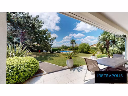 chassagny  maison 5 pièces  154m²  piscine chauffée  vue dég