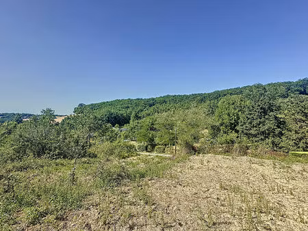 a vendre terrain constructible duran 6070 m2 avec bois et hors lotissement