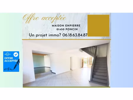 maison à vendre poncin 8 pièce(s) 211m2 235 000€