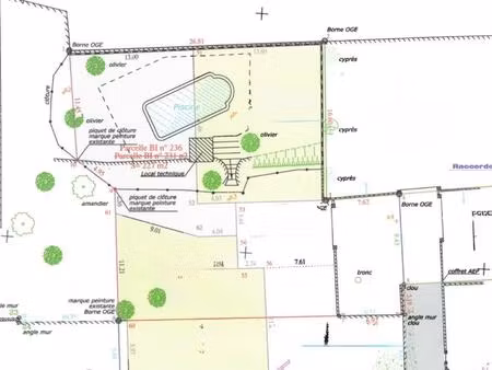 terrain avec permis de construire vitrolles sud