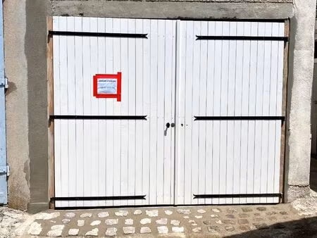 vends garage propre centre