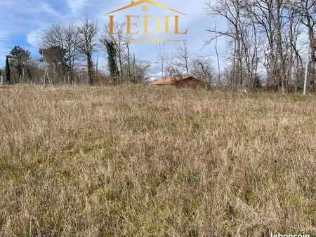 terrain 1 700 m² durfort lacapelette