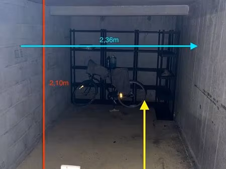 parking couvert et sécurisée à la baule quartier pavie