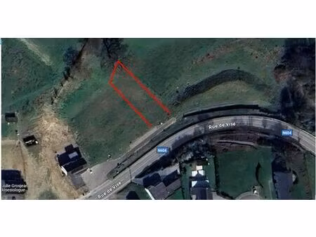 terrain à vendre à dalhem – 1.197 m² – vue dégagée