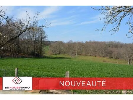 terrain agricole avec une partie constructible