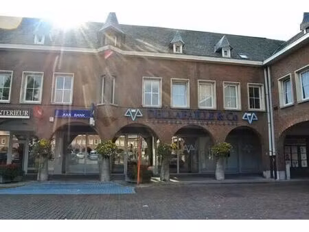 visibilité maximale sur la place du marché à schoten