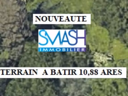 terrain à bâtir 10 88 ares