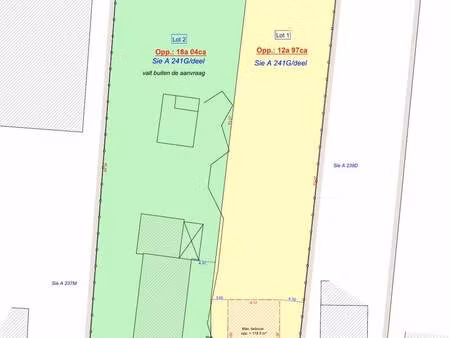 terrain à vendre à winksele € 290.000 (l3cps) - vastgoed marie | zimmo