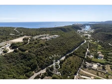 bonifacio  terrain constructible  permis de construire  proche plage