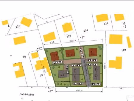 terrain à vendre - 2700 m2 - gisors - 27 - haute-normandie