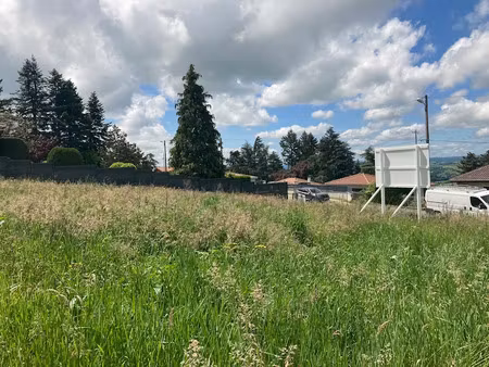 vente terrain 375 m² à saint-héand (42570)  64 000 €