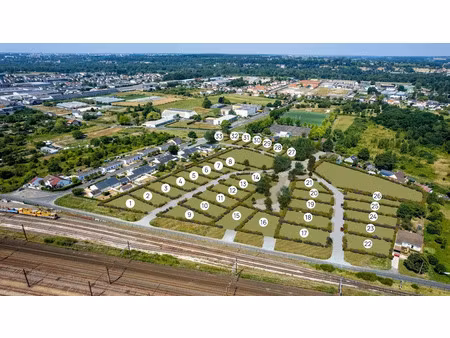 vente terrain 518 m² à saint-pierre-des-corps (37700)  107 900 €