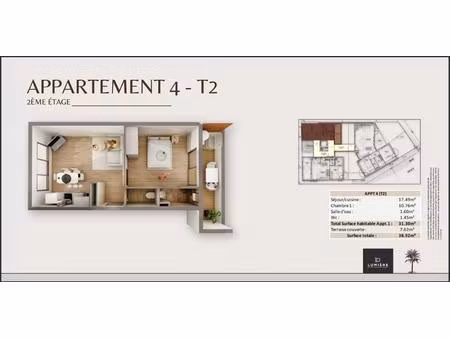 t2 avec terrasse – secteur jardin de l’état à saint-denis