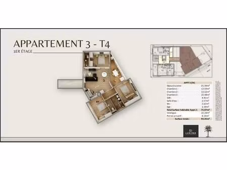 t4 avec varangue et parking – idéal premier achat à saint-denis