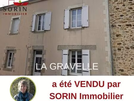 vente maison à la gravelle (53410) : à vendre / 105m² la gravelle