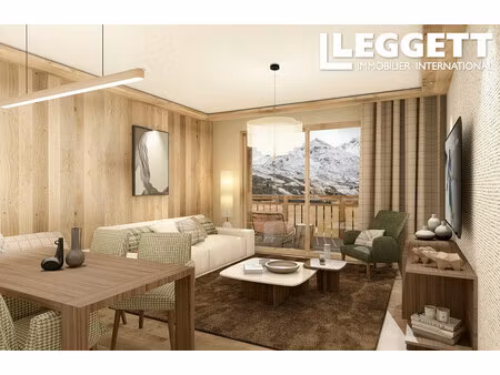 achat appartement 2 pièces 33m² courchevel 73120