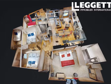 achat appartement 5 pièces 100m² la plagne 73210