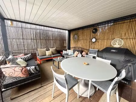 grimaud duplex 4 pièce(s) 74m2 - 4 terrasses piscine spa garage