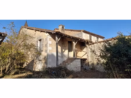 achat maison 3 pièces 80m² palluaud 16390