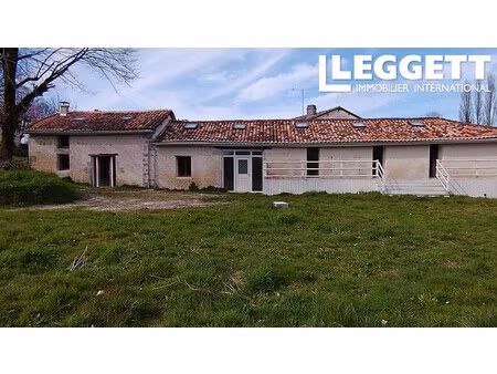 achat maison 6 pièces 255m² ronsenac 16320