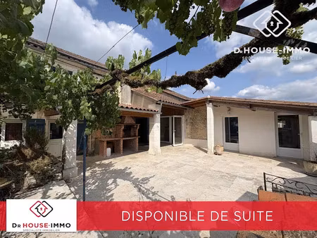 vente maison 8 pièces 226 m² à léguillac-de-cercles (24340)  242 500 €