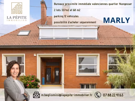 achat immeuble 405m² marly 59770
