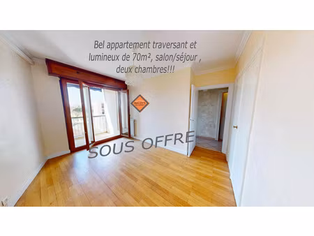 vente appartement 3 pièces 70 m² lyon 3 (69003)