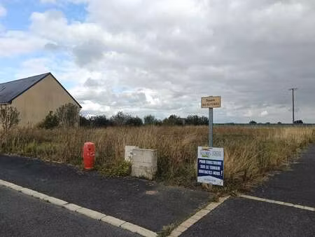 vente terrain à la fosse-de-tigné (49540) : à vendre / 480m² la fosse-de-tigné