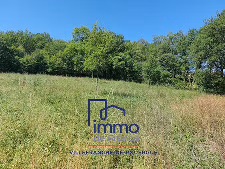 vente terrain 1596 m² à toulonjac (12200)  33 000 €