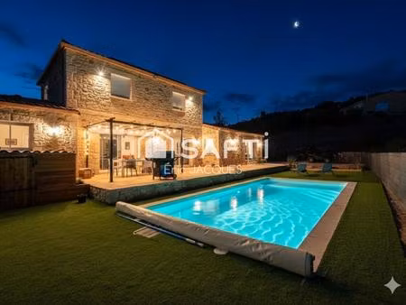 villa 219 m² avec piscine dont dépendance de 60 m²