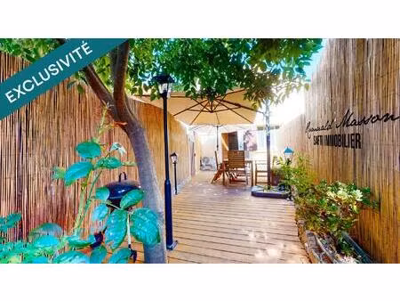 maison de village t3 avec terrasse + cave