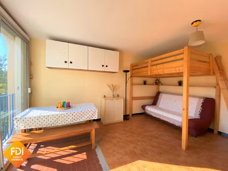 ponant - studio de 21 40m2 - parking