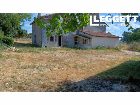 achat maison 7 pièces 250m² pleuville 16490