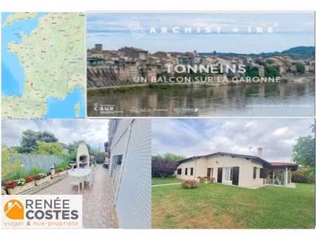 vente en nue propriété - f82-h84 ans - tonneins (47400)