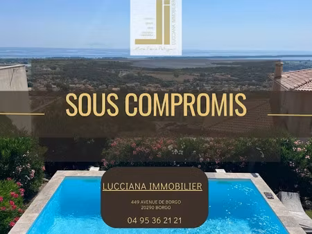 vente villa 5 pièces à furiani (20600)  545 000 €