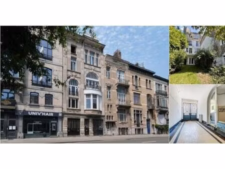 immeuble de rapport à vendre avec terrasse et jardin   ixelles (vwd14258)