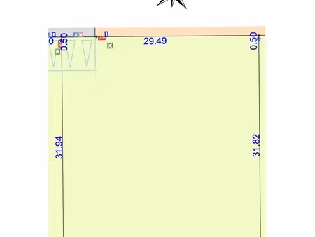 terrain constructible et viabilisé de 955 m² à vendre proche de montauban