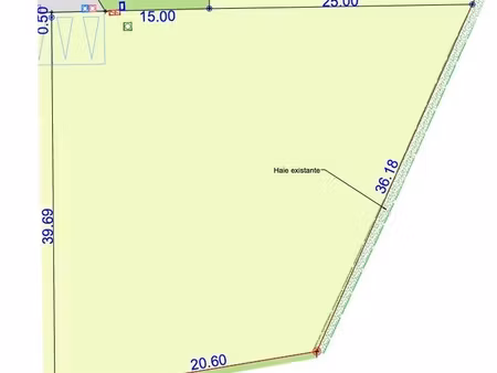 terrain constructible viabilisé de 1 118 m² à vendre proche de montauban